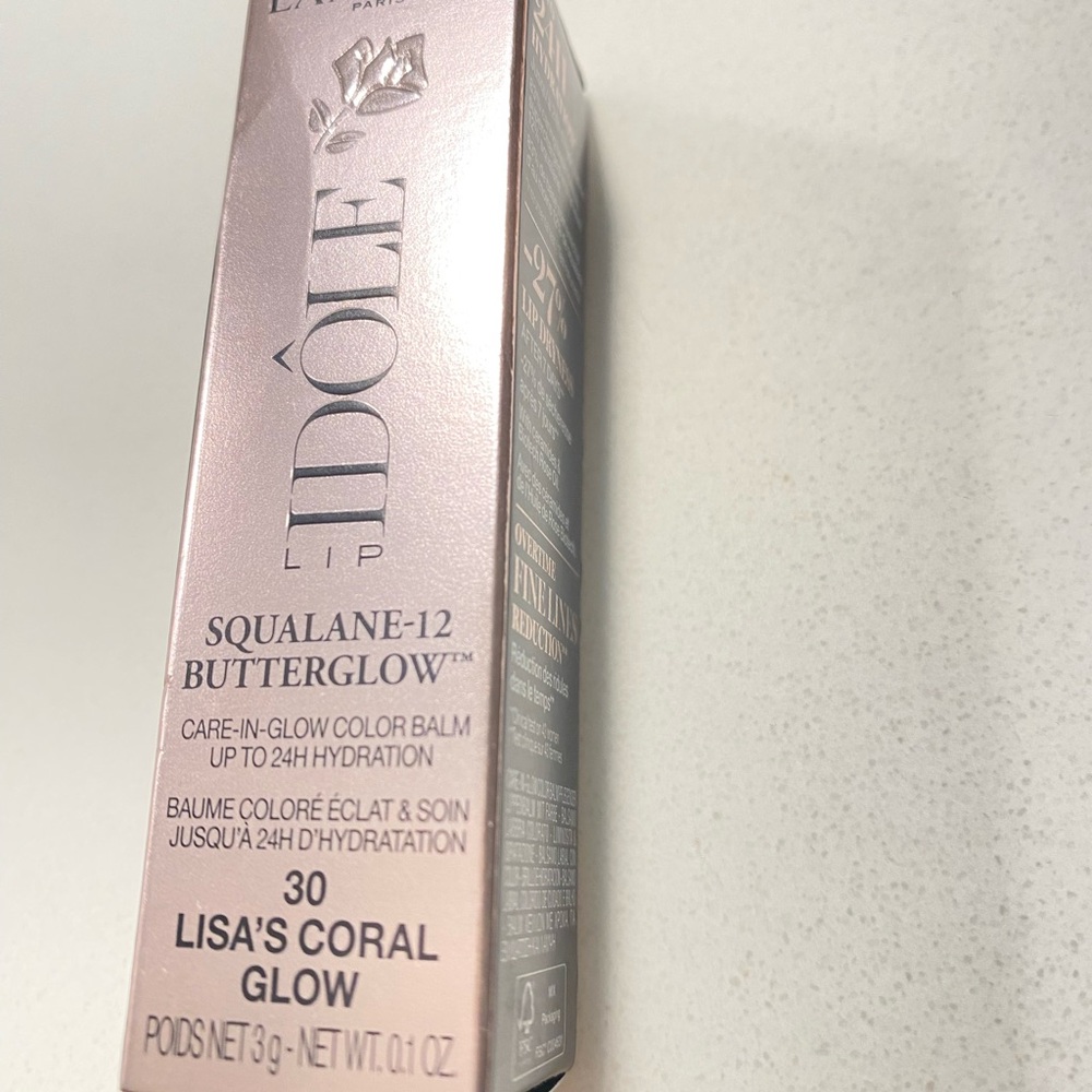 Lancome Idole Lip Butterglow - Lisa's Coral Glow 30